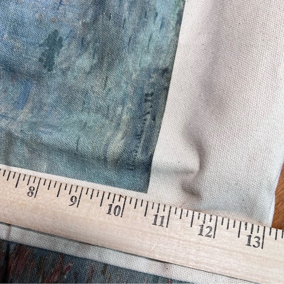 Canvas Tote Bag with Impressionist Art Print - Picture 4 of 6